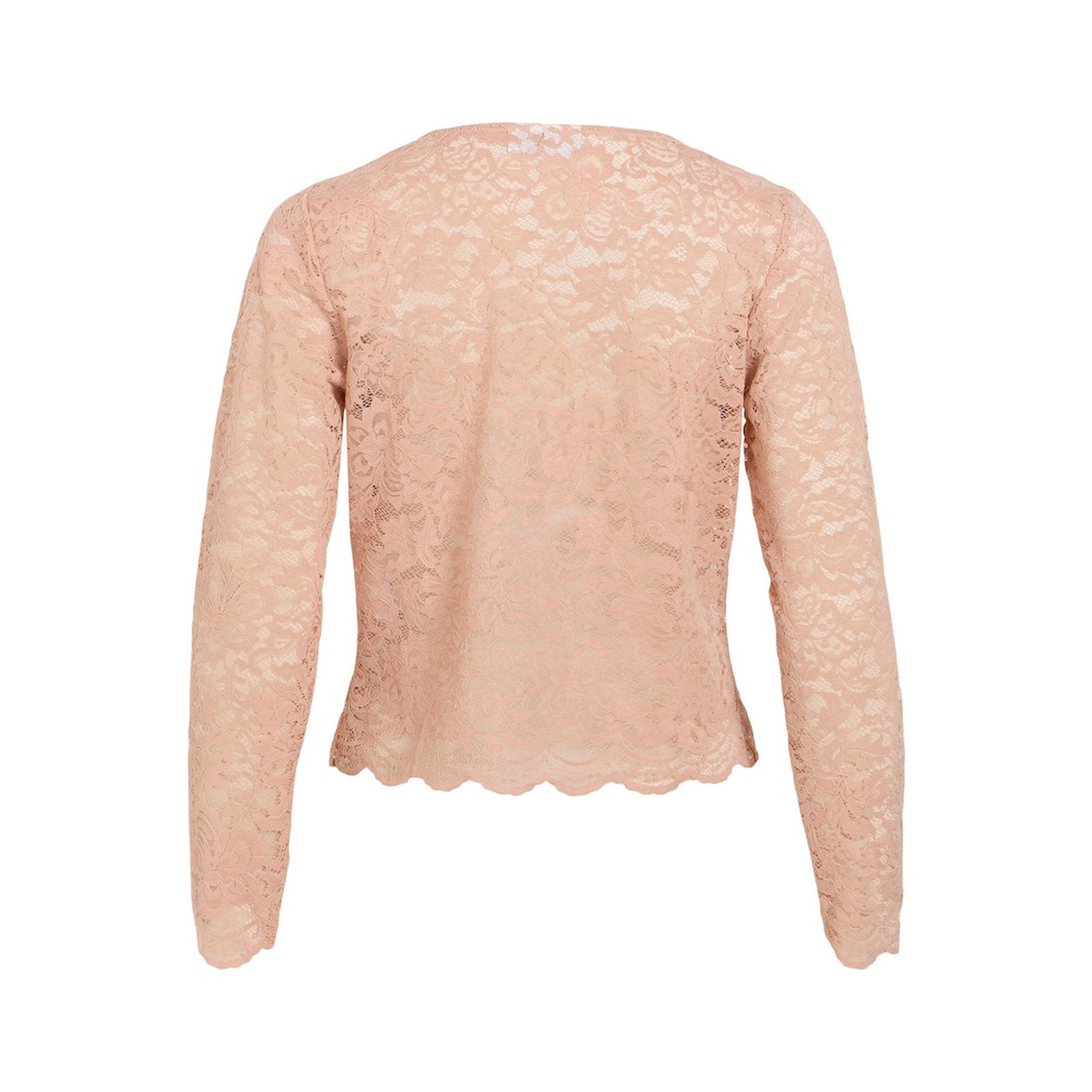 Vila VIESTEA LACE L/S COVER UP/BM/D