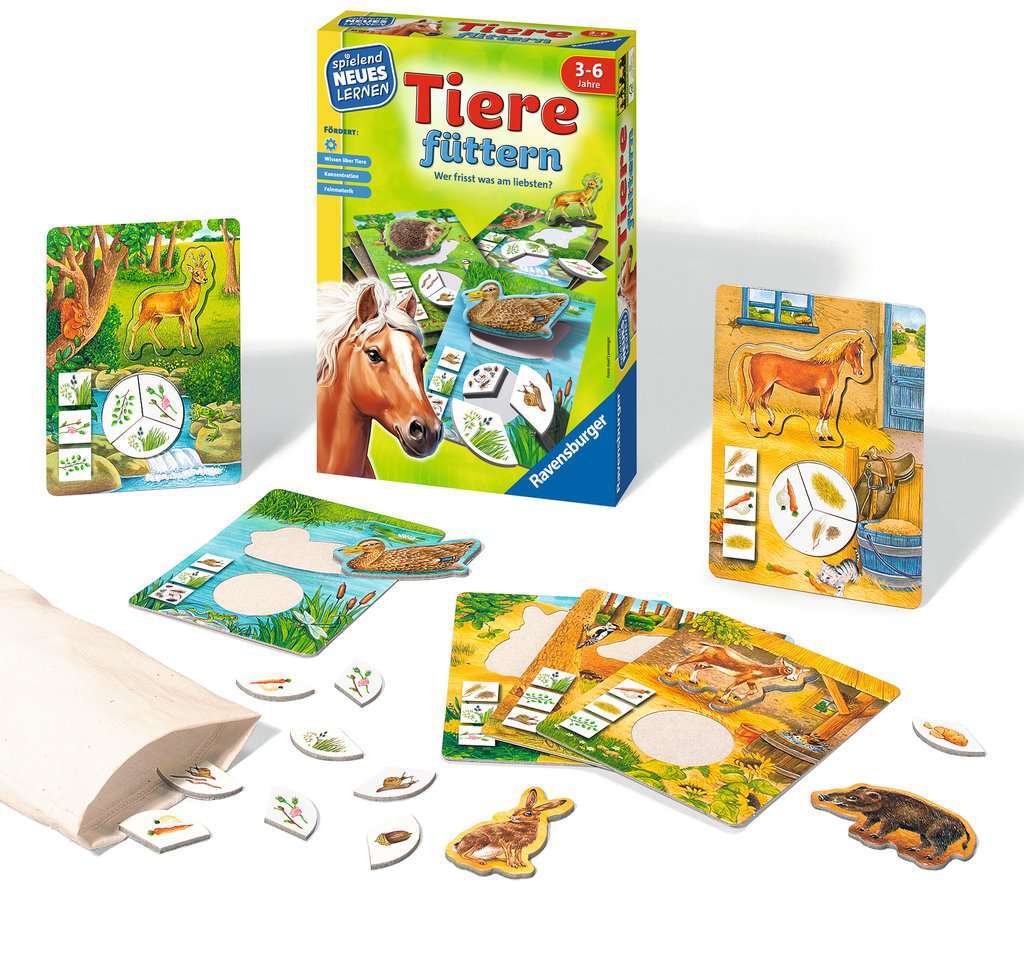 Ravensburger Spiel Tiere füttern