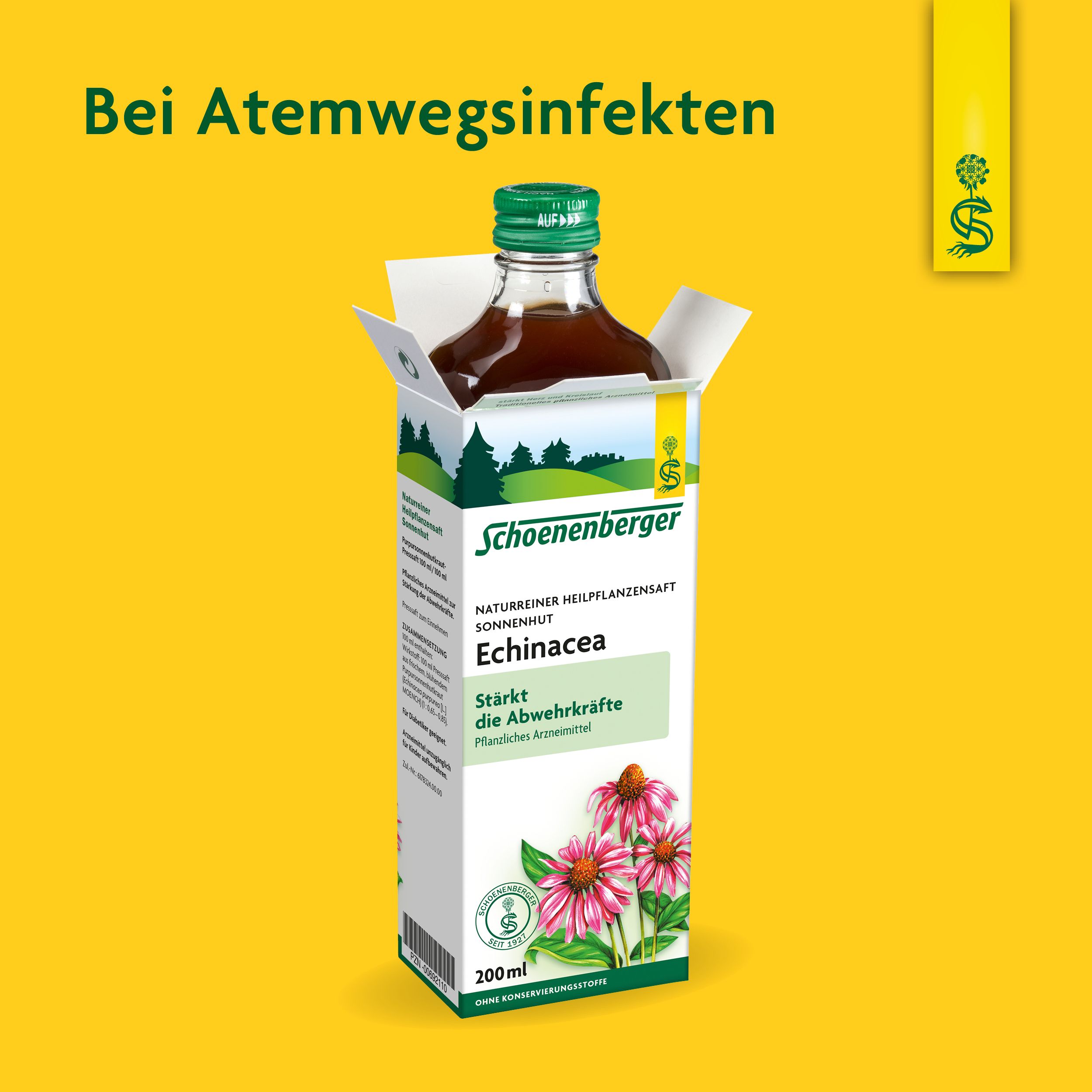 Schoenenberger® naturreiner Heilpflanzensaft Echinacea