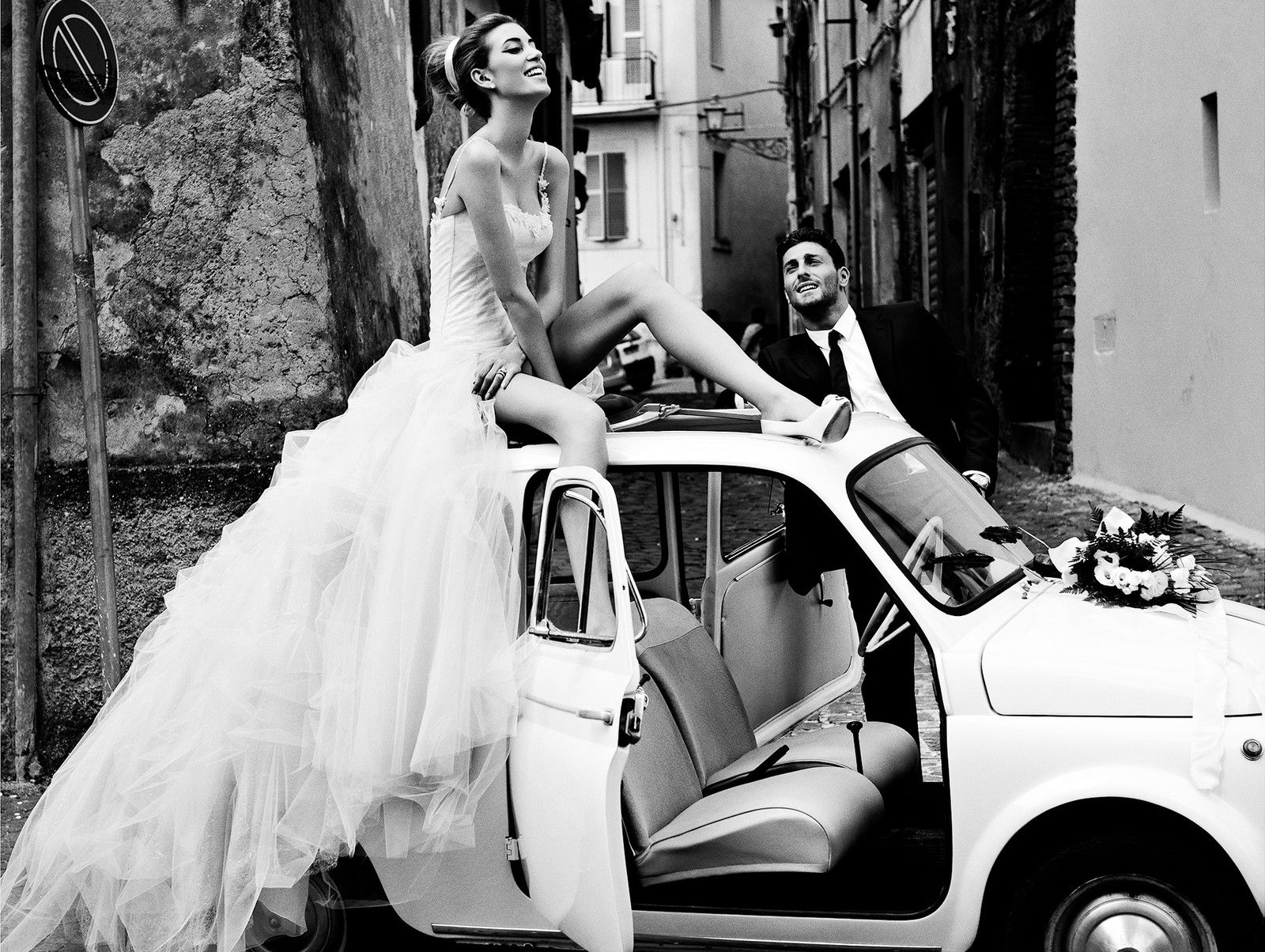 Italian Wedding II by David Burton | Trunk Archive - Darlings - Small Limited Edition. 30x40.