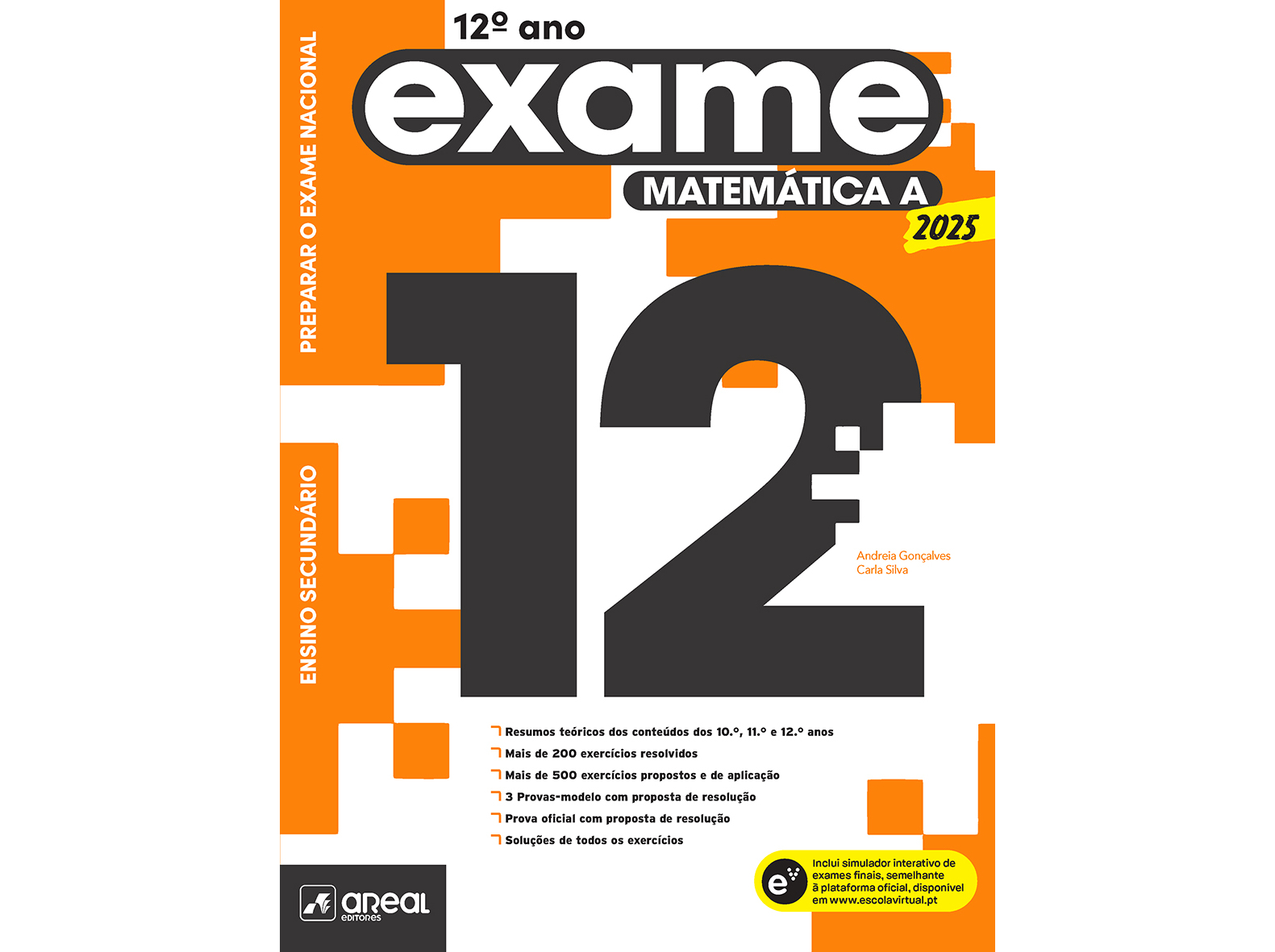 LIVRO PREPARAR O EXAME NAC 2025 - MATEMÁTICA A - 12.º ANO