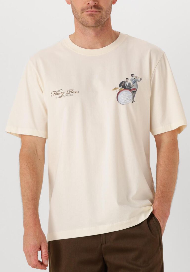 ecru filling pieces t-shirt t-shirt band
