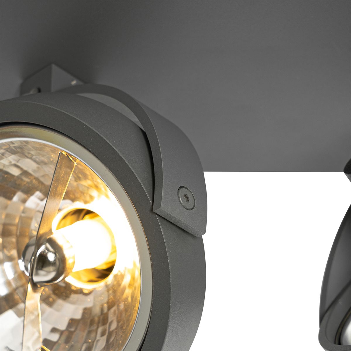 Design spot grijs verstelbaar 2-lichts - Go