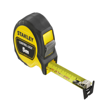 Stanley rolbandmaat Control-Lock 5 meter