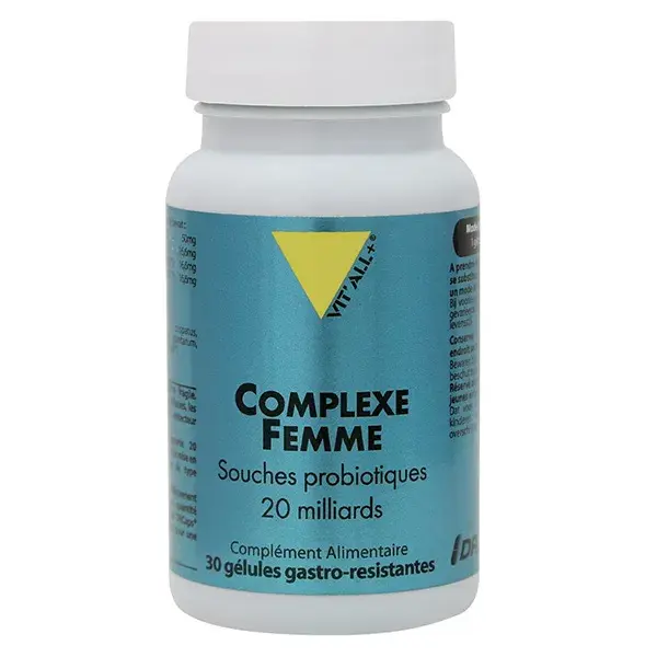 Vit'all+ Complexo Feminino 30 cápsulas gastrorresistentes
