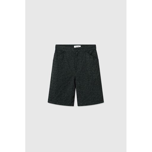 Wood Wood Liam Jacquard Shorts, Dark Green, 33