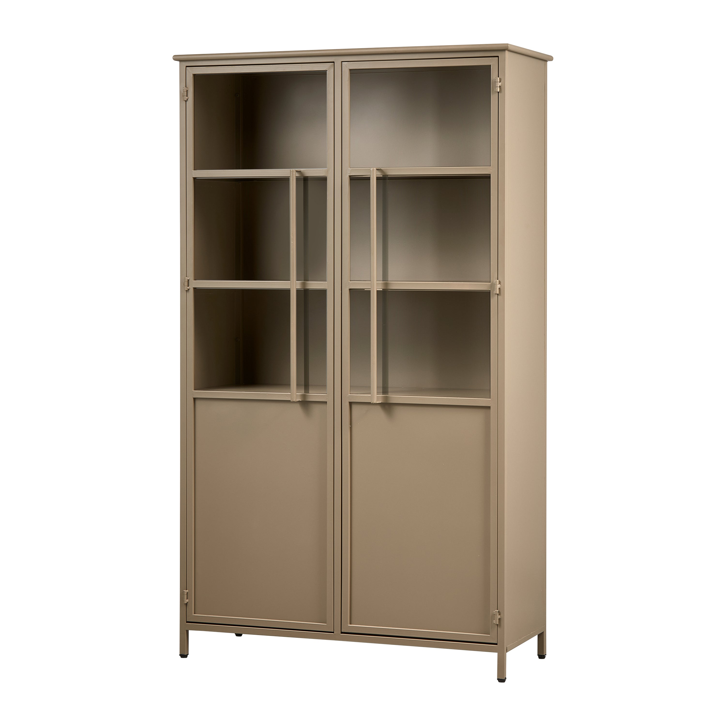 WOOOD Exhibit Vitrinekast - Khaki