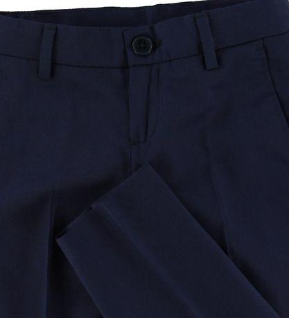 BOSS Hosen - Wolle - Navy