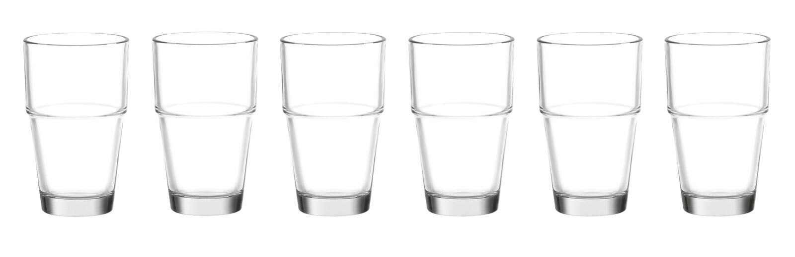 LEONARDO Trinkglas SOLO 6er Set - je 370 ml