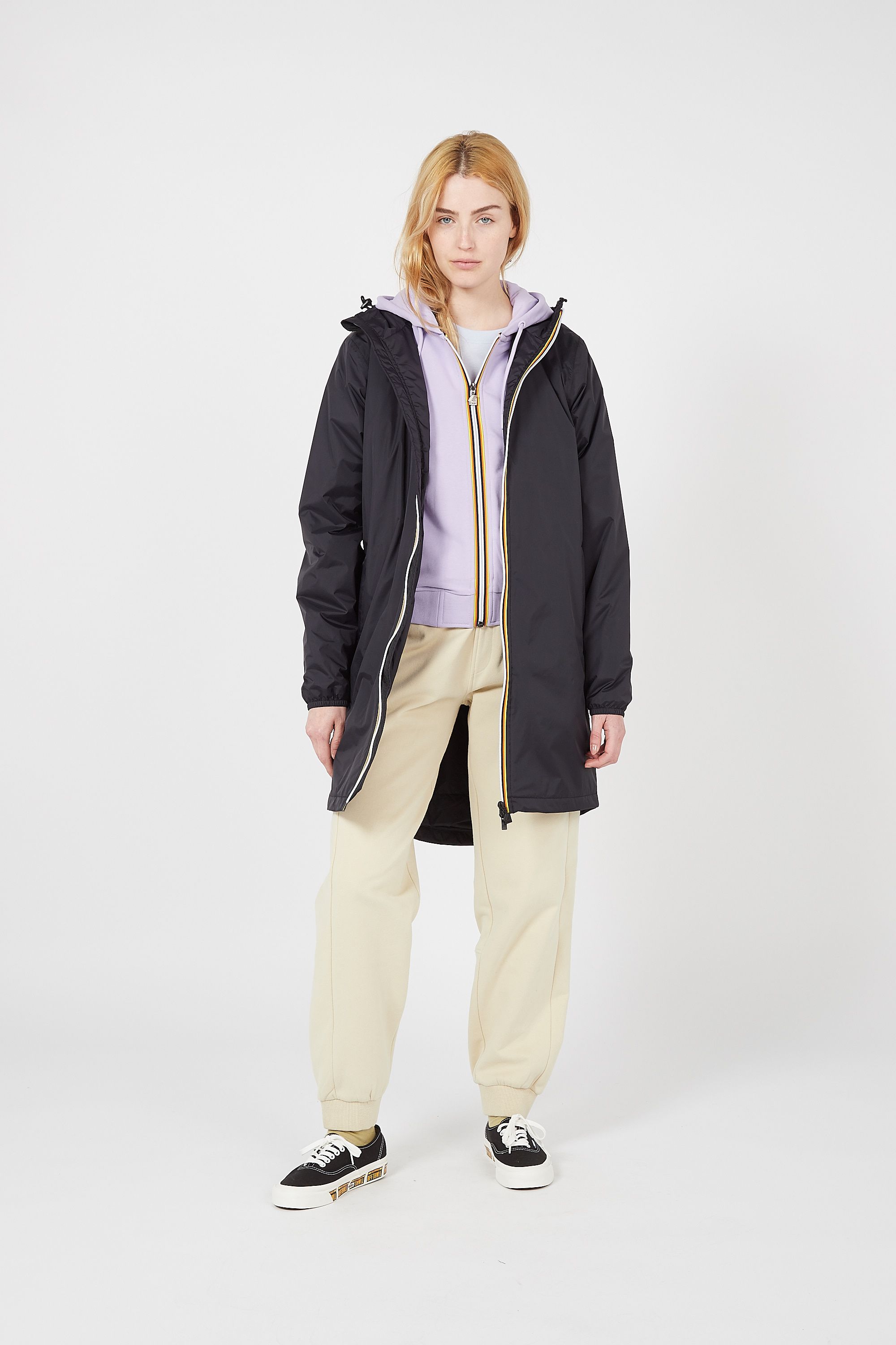K-WAY Parka à capuche  LE VRAI 3.0 EIFFEL WARM Noir