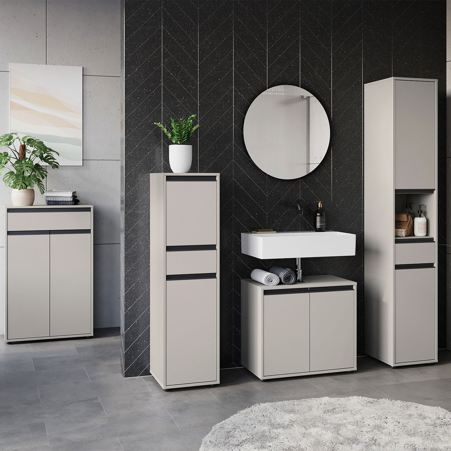 Badezimmer Kommode Lemon