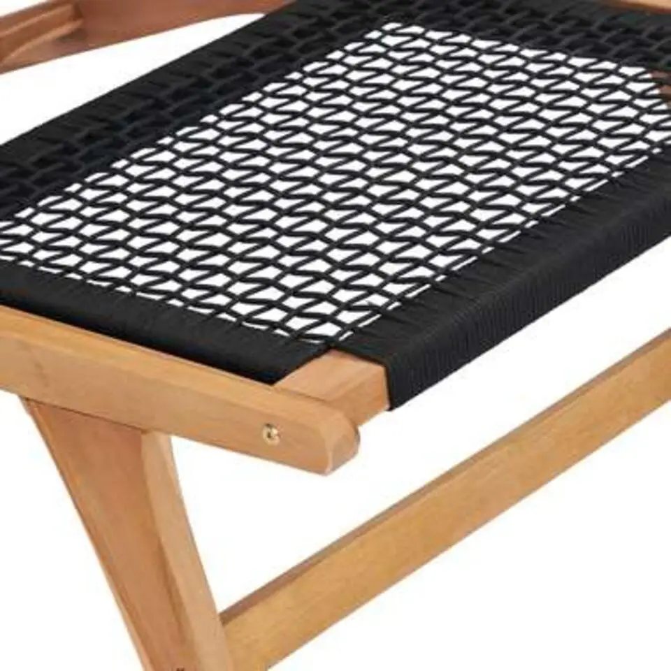vidaXL - Ligbed - Bruin - Hout