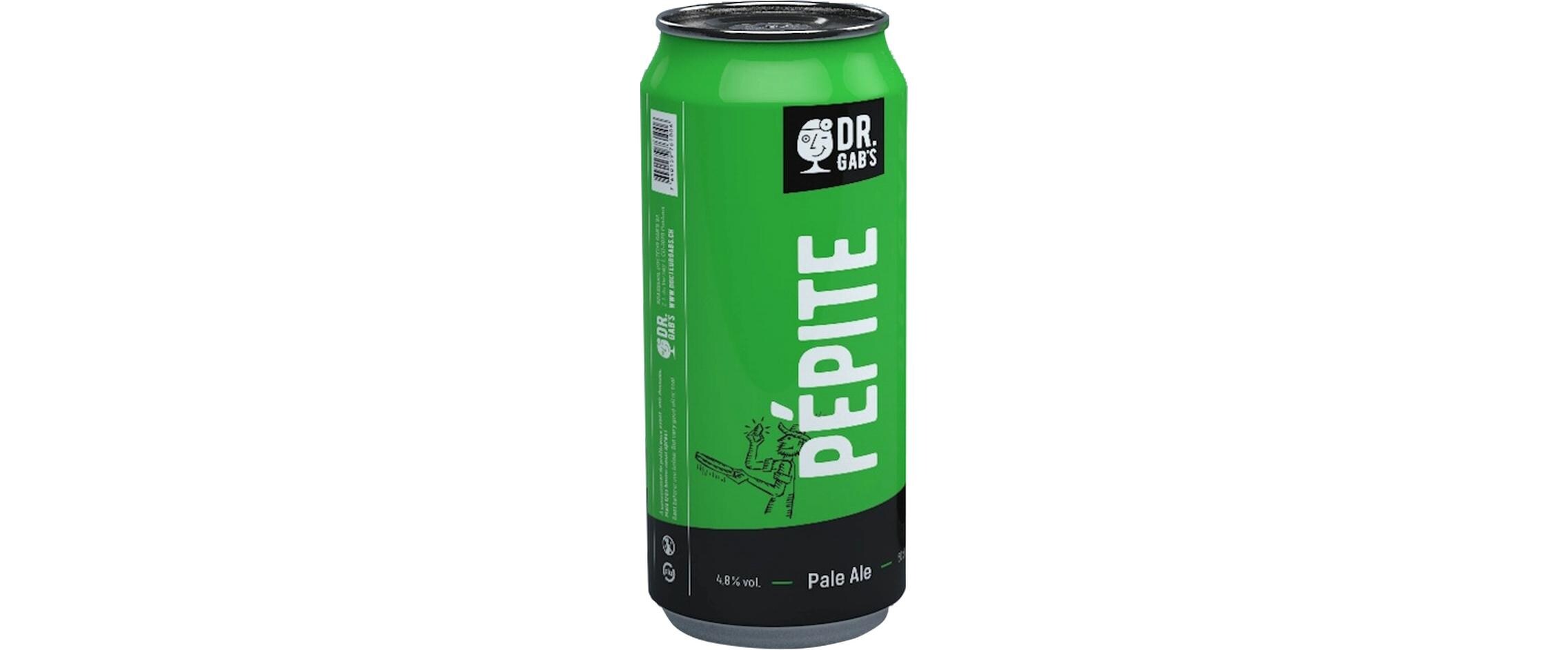 Bier Pépite Pale Ale 6 x 0.5 lHopfiges Pale Ale mit angenehmer Bitterkeit