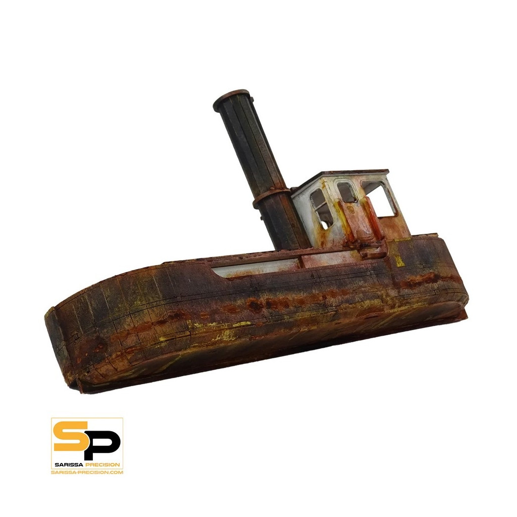 Wrecked Tug Boat
