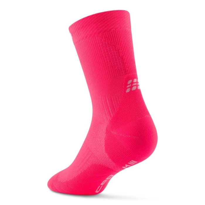 CEP Dame Strømper Core Run Socks Mid-Cut 5.0 Pink