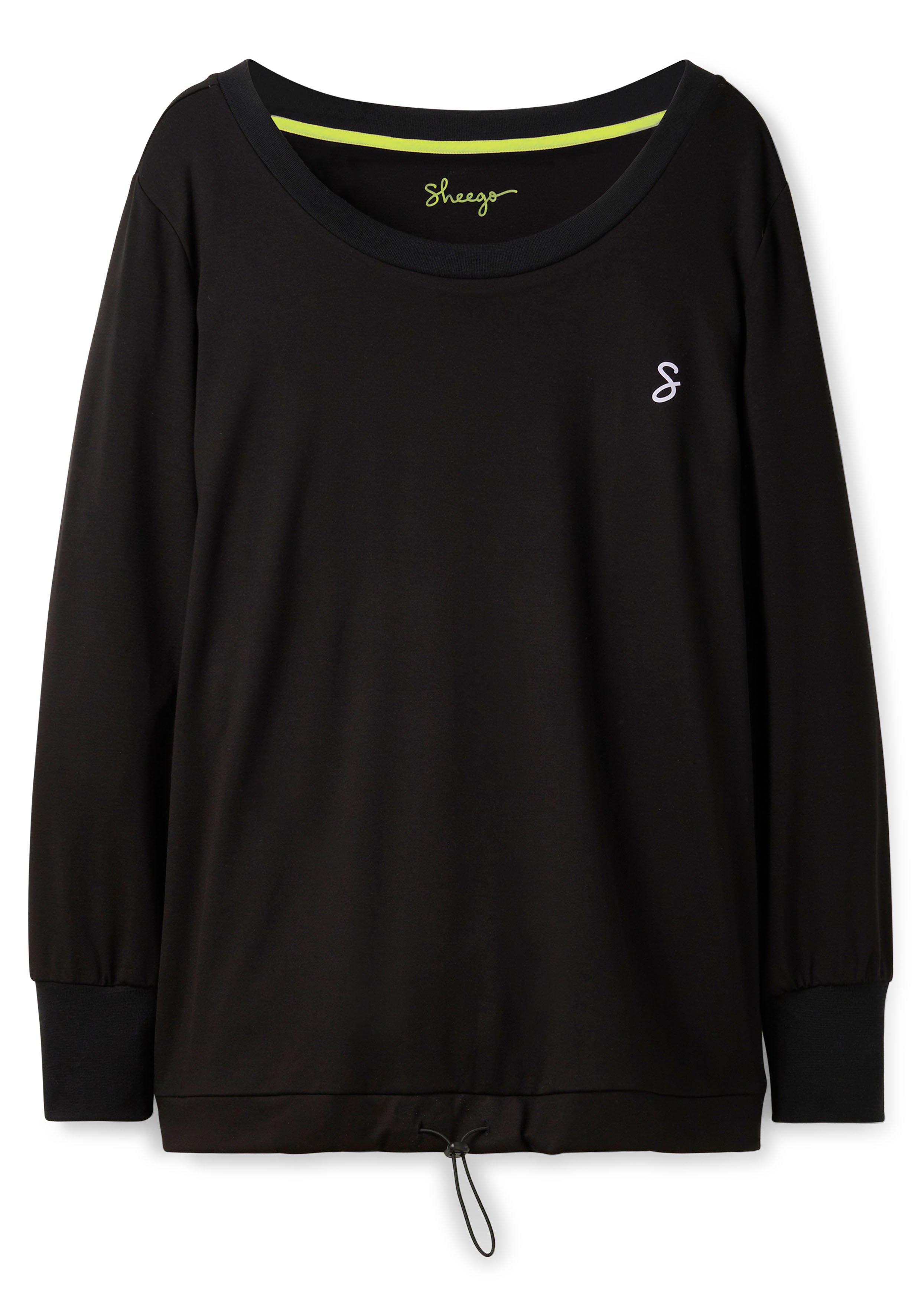 Funktions-Sweatshirt mit Tunnelzug