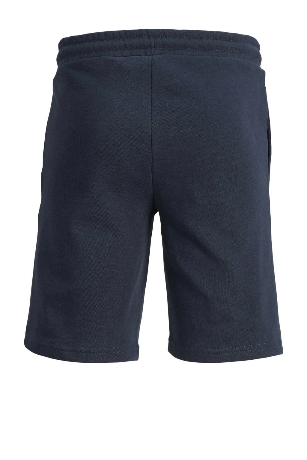 JACK & JONES sweatshort JPSTSWIFT met printopdruk donkerblauw