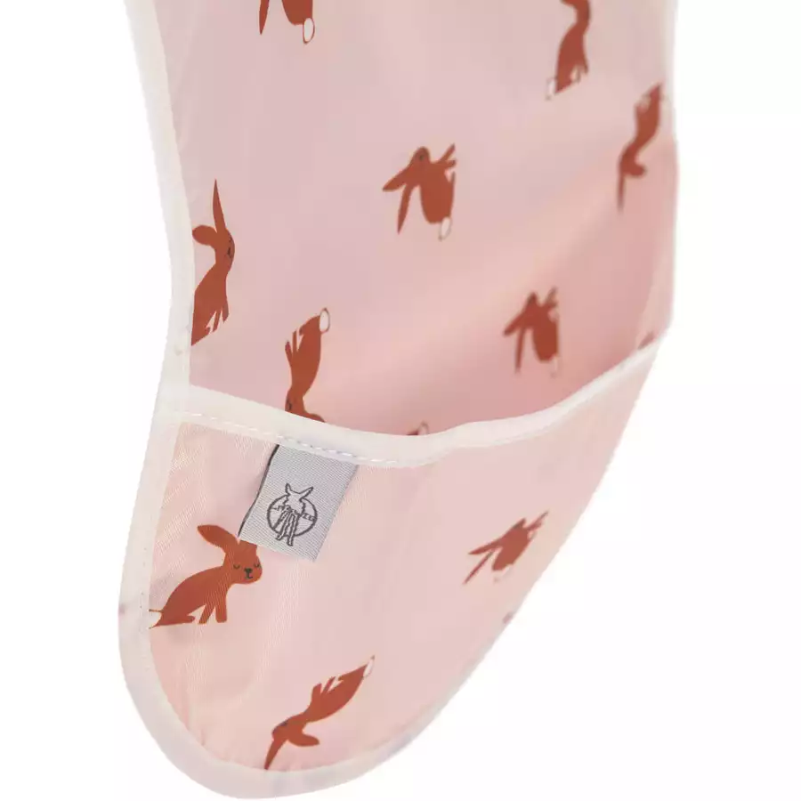 Lässig Lätzchen mit Auffangschutz 2er Pack Little Forest Hase