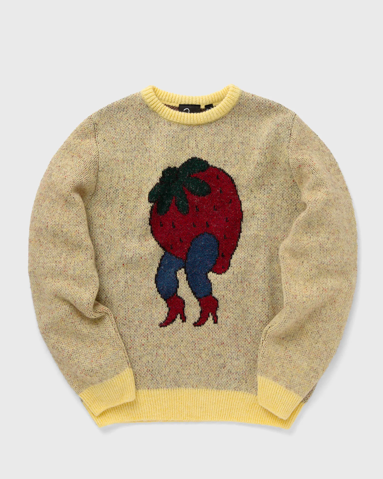 By Parra stupid strawberry knitted pullover