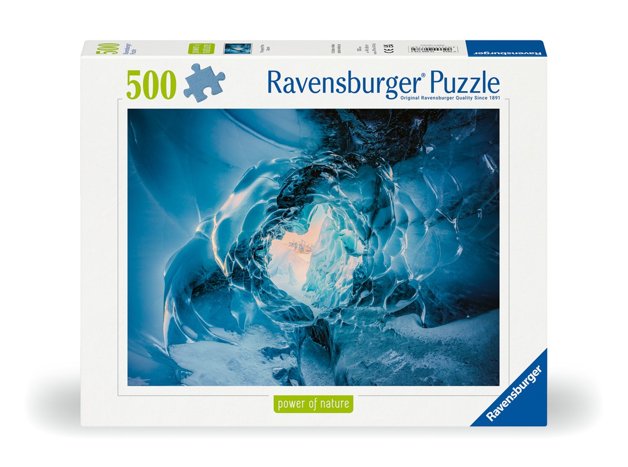 Ravensburger - Puslespil The Eye Of The Glacier 500 brikker