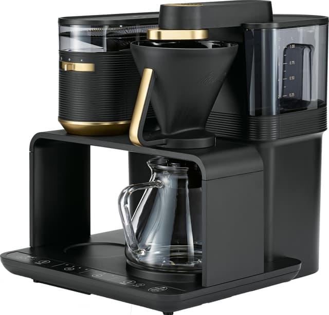 Melitta EPOS kaffemaskine MEL22212 (sort/guld)