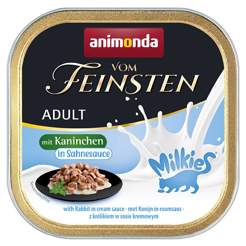animonda Vom Feinsten Adult Milkies en sauce 32 x 100 g pour chat