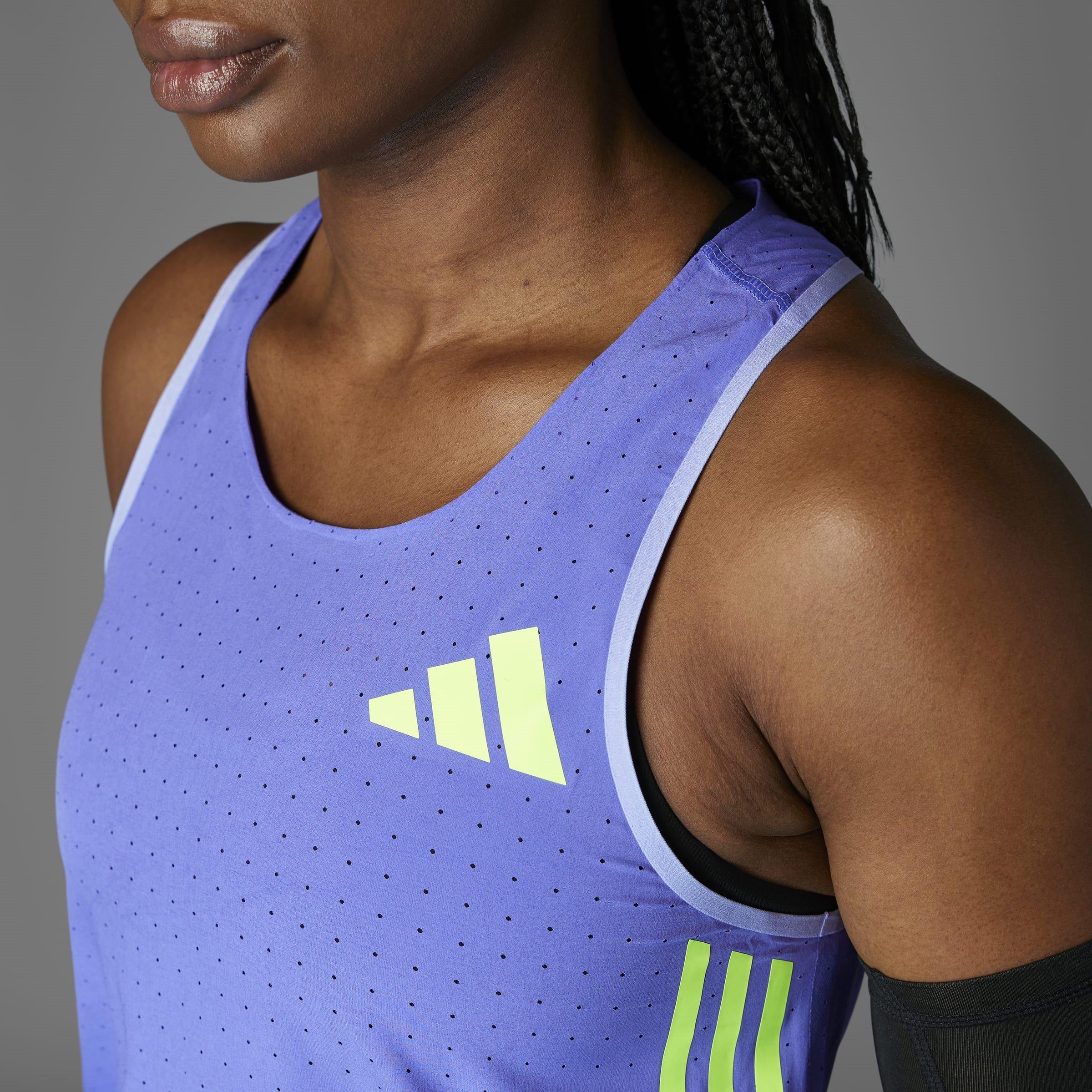 adidas Adizero Promo Tank Running Vest Womens