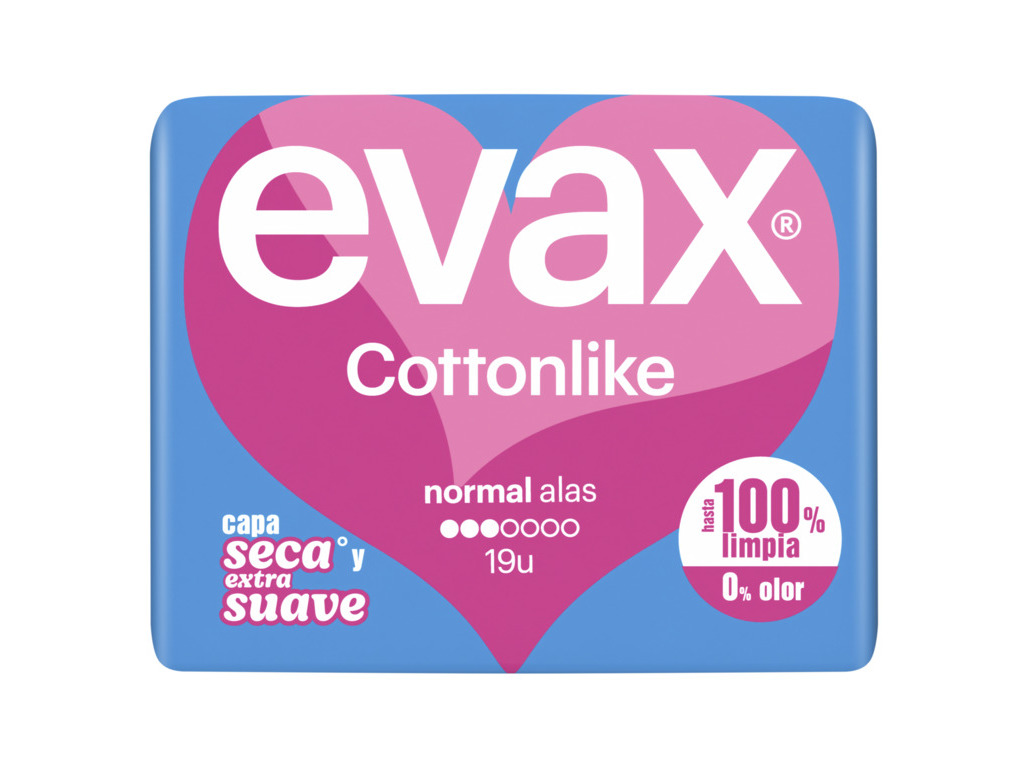 PENSOS EVAX COTTON NORMAL ALAS 19