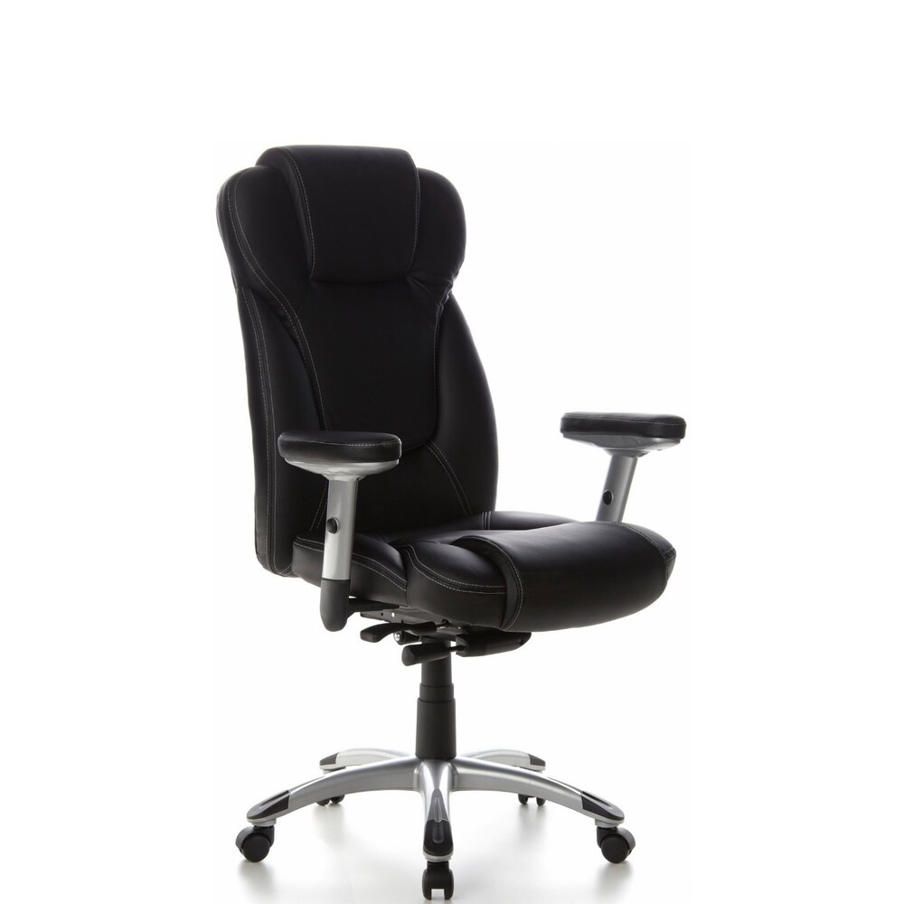 Profi Chefsessel EMBASSY 200 Kunstleder mit Armlehnen (höhenverstellbar) hjh OFFICE