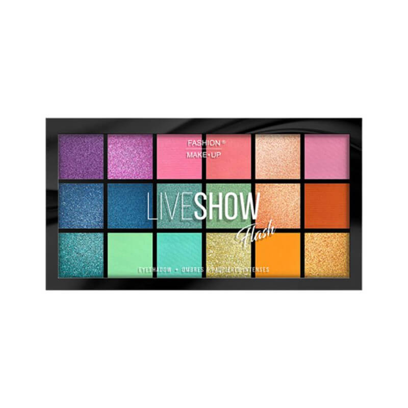 Palette ombre à paupières LIVESHOW n°01 - flash