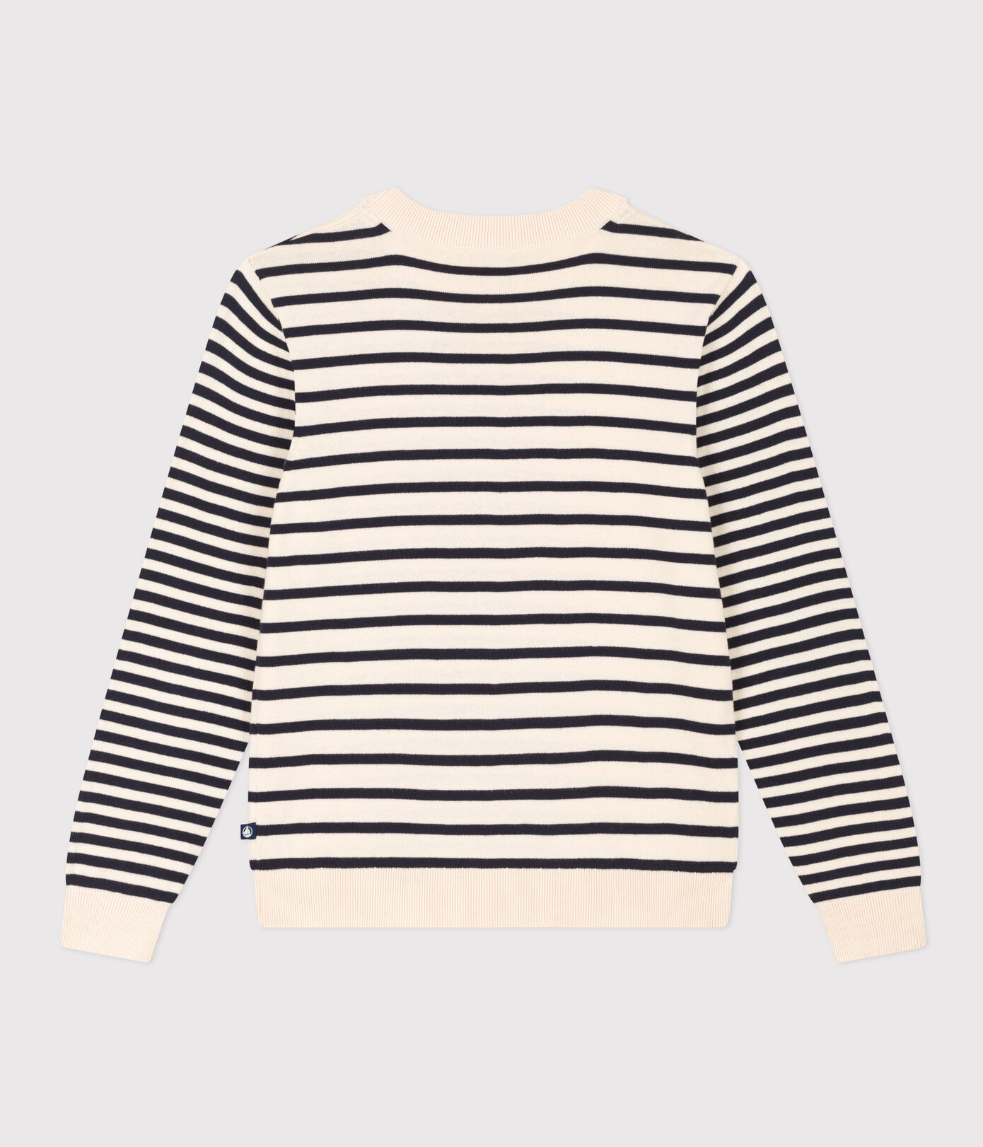 Pull en coton marinière Femme