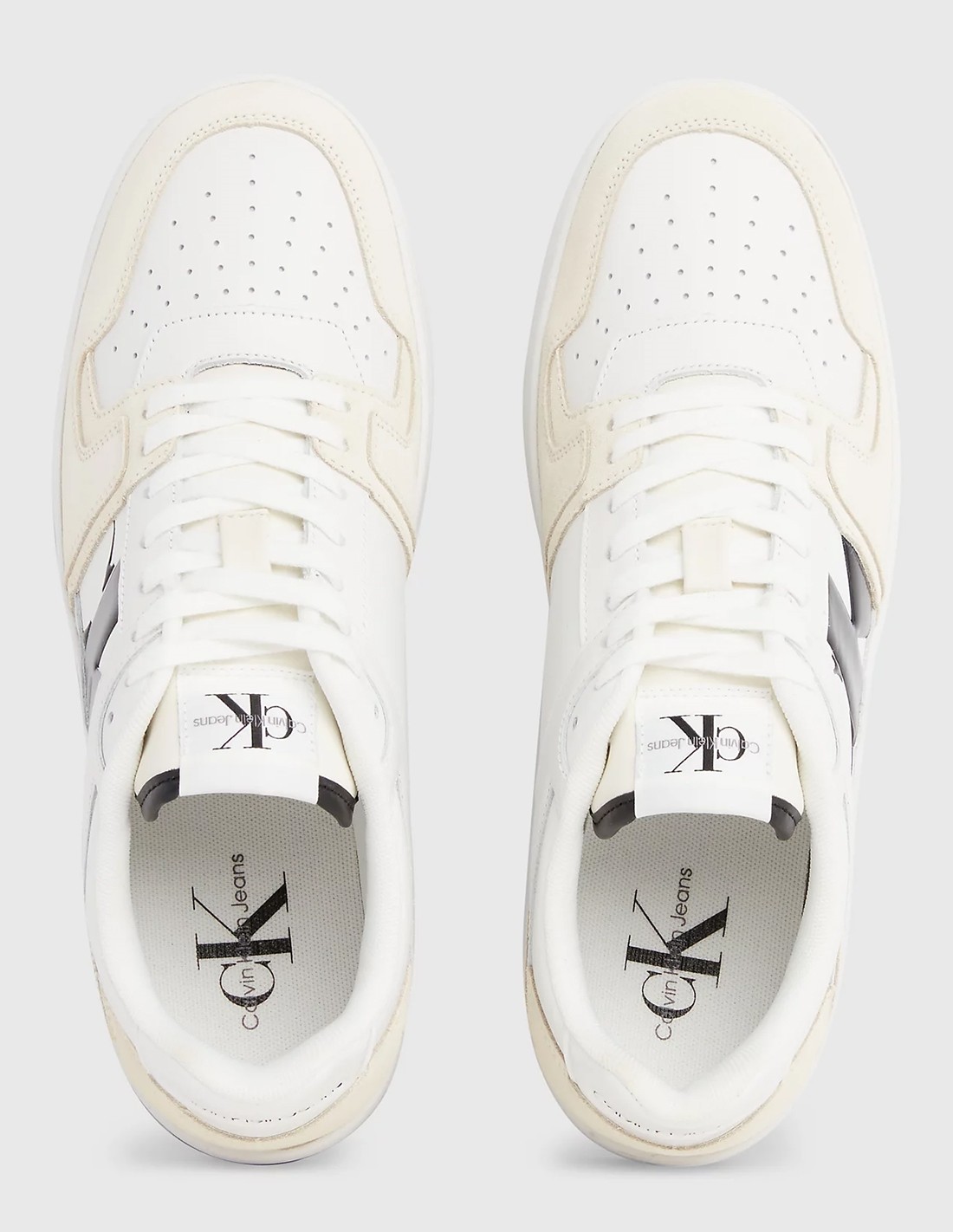 calvin klein Baskets de ville Cupsole Low L Blanc Cuir