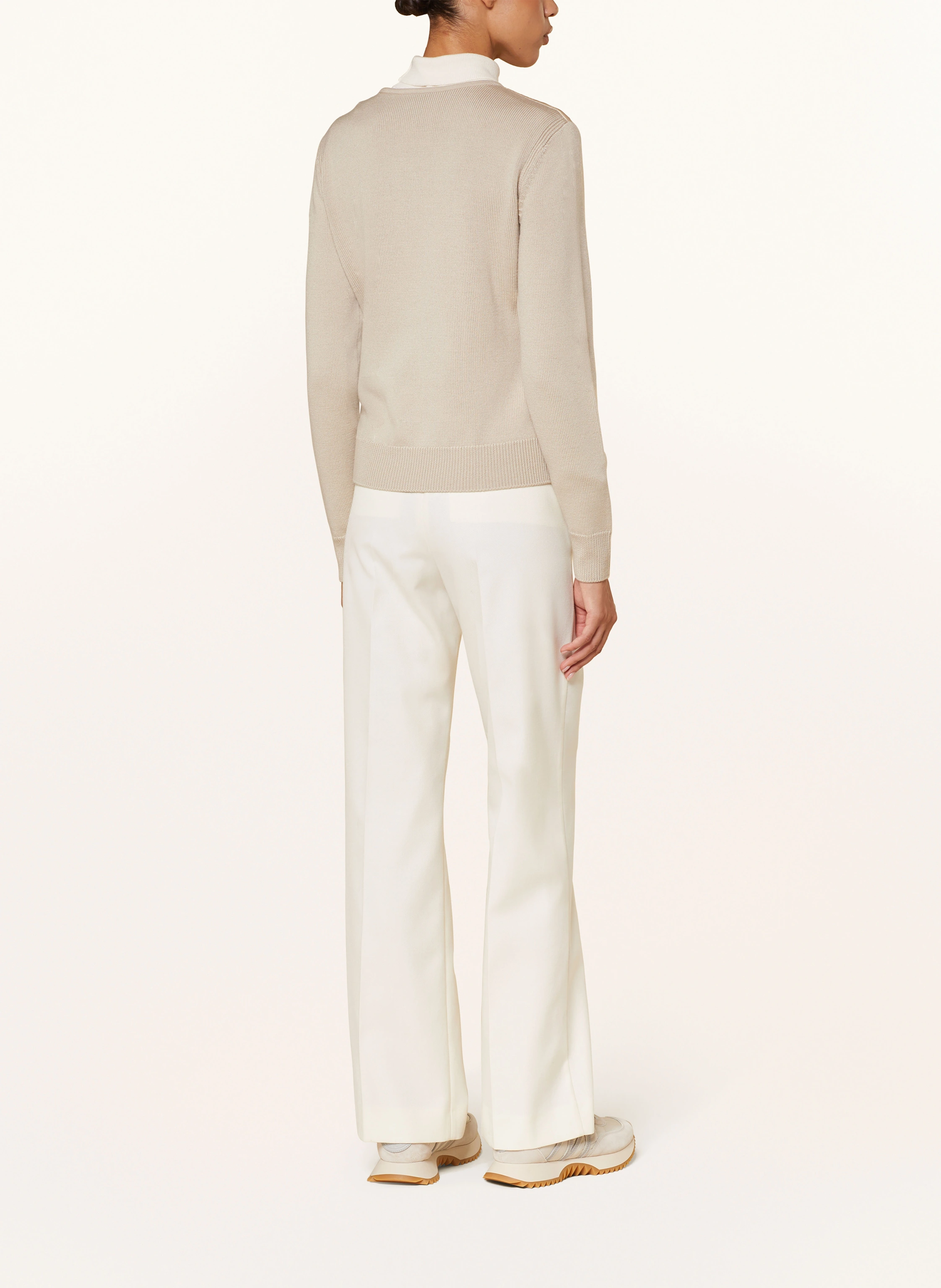 MONCLER Strickjacke im Materialmix