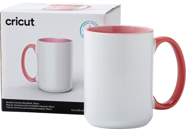 Cricut skråtskåret krus (miami)