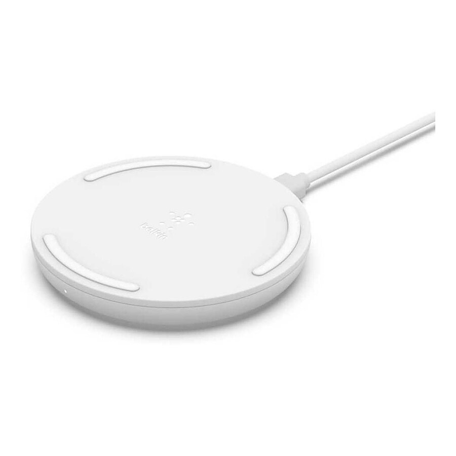 Belkin chargeur à induction (blanc) - USB A - 10W (avec adaptateur secteur Quick Charge 3.0)
