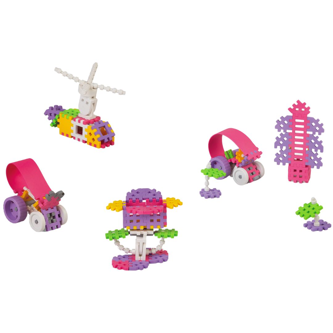 Marioinex mini waffle constructor pink - 70st