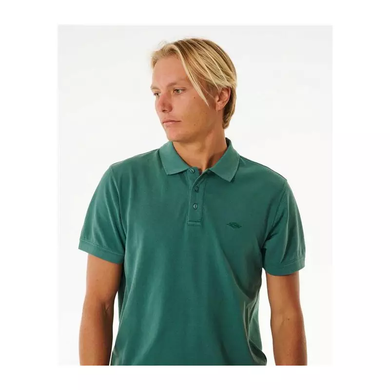 Polo RIPCURL Faded Polo Washed Green