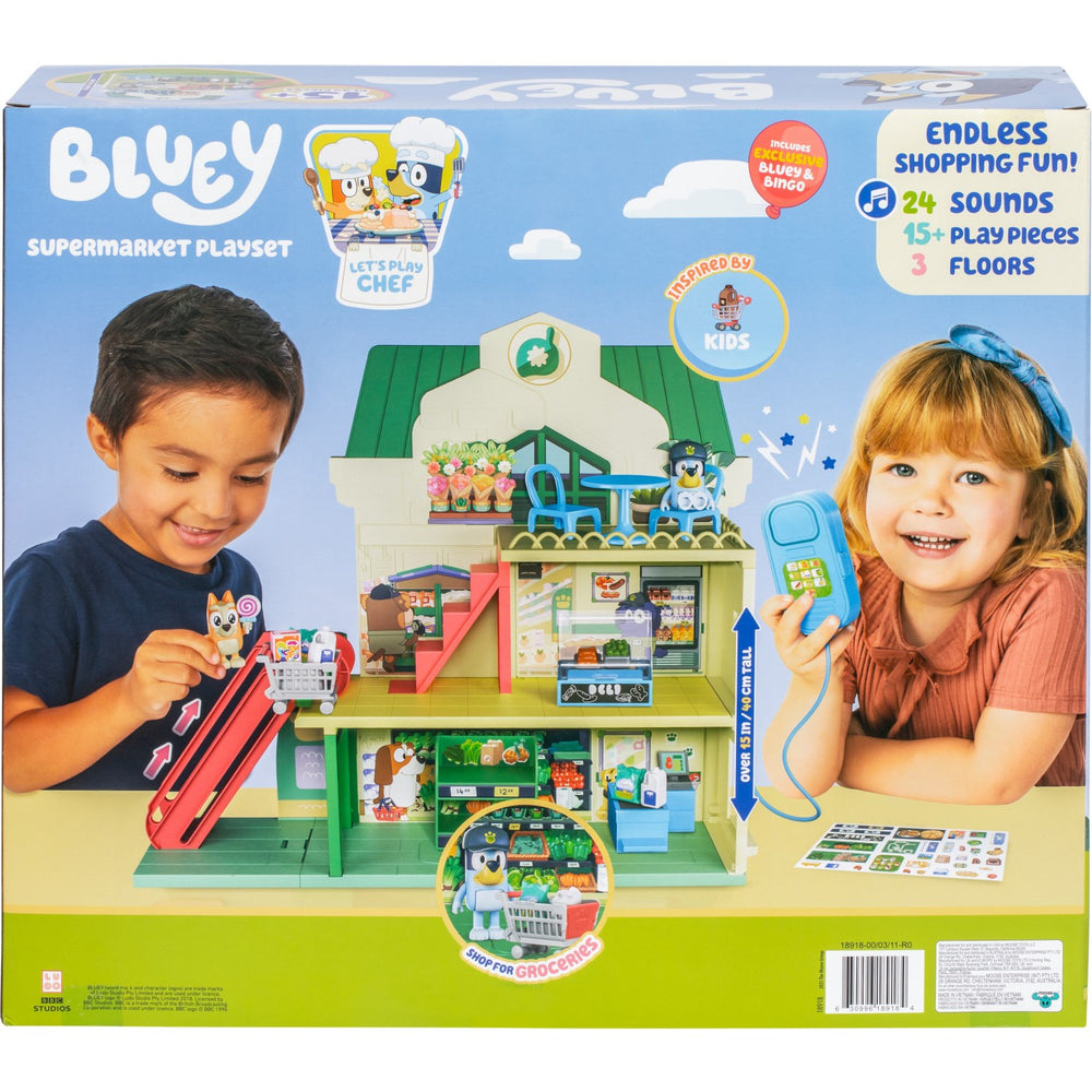 Køb Bluey Supermarked Playset