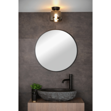 Lucide Tyler Plafonnière Badkamer zwart