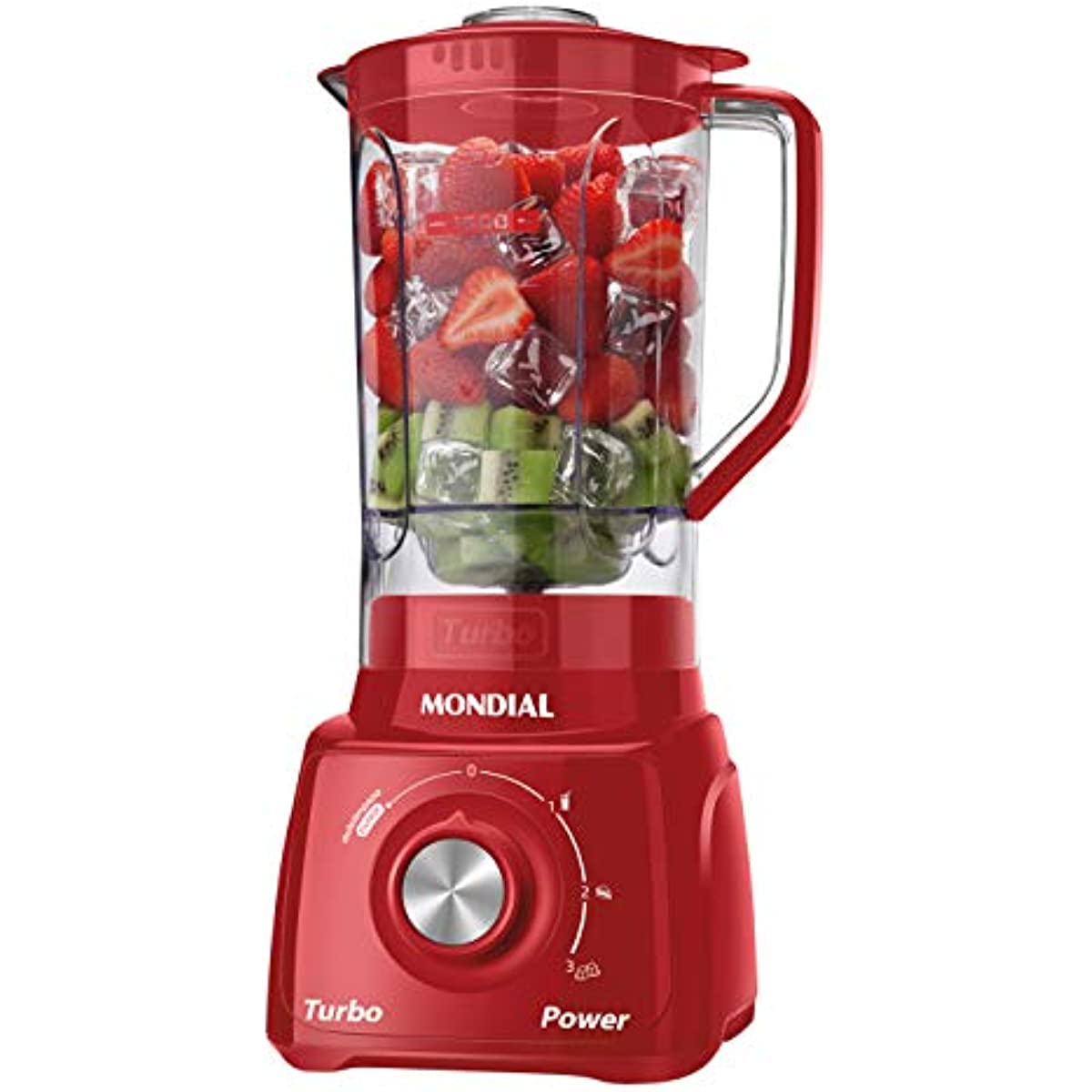 Liquidificador Mondial Turbo Power L-99-FR LIQUIDIFICADOR-220V-VERMELHO