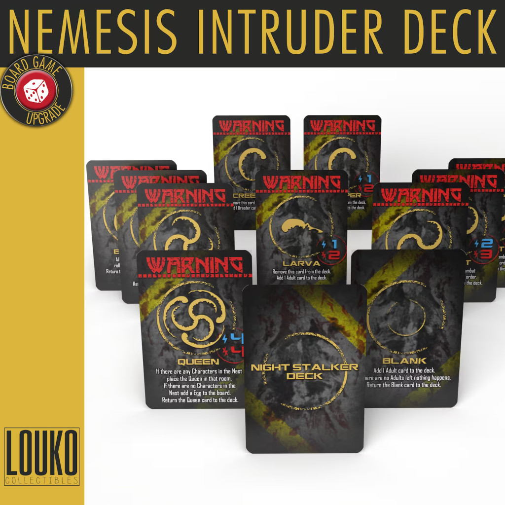 Paquet de cartes Night Stalker pour Nemesis