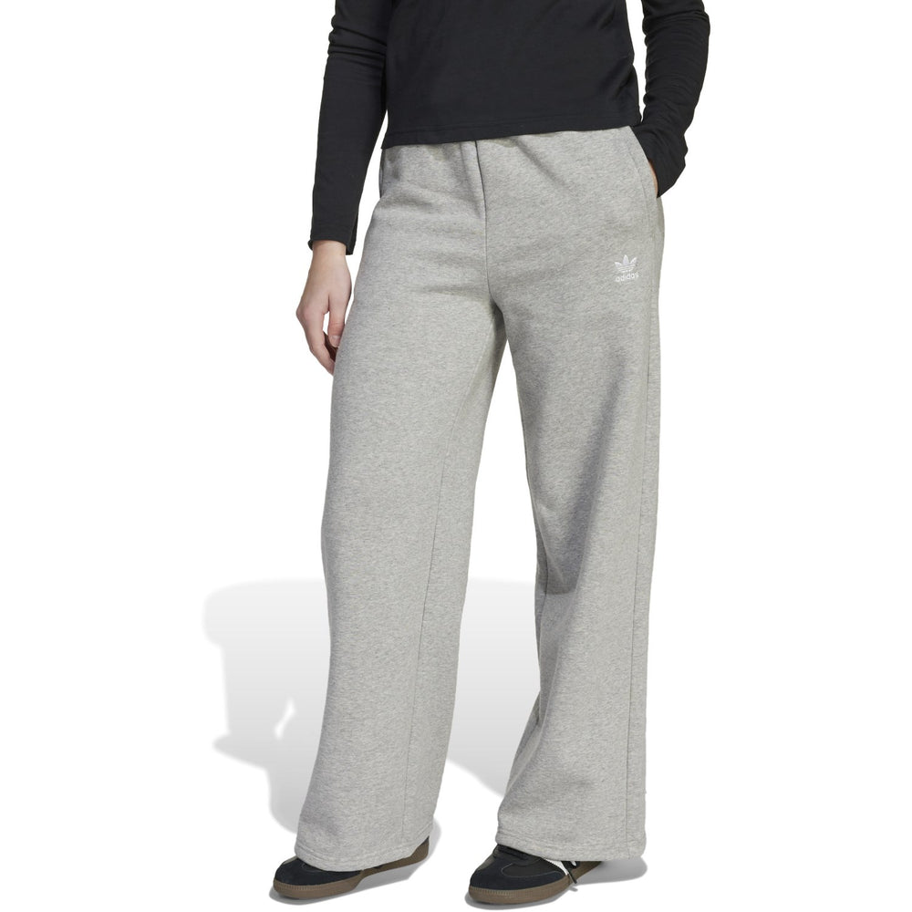 Køb adidas Originals Medium Grey Heather/White Wide Leg Bukser