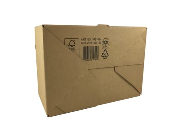 Webshopkasse 430x310x250mm med tape og tearstrip - (10 stk.)