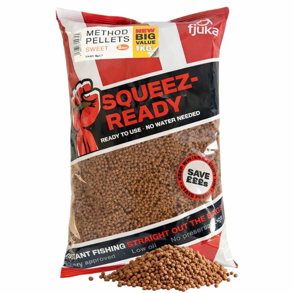 Pellets Method Squeez-Ready™ Fjuka 2mm (1kg)