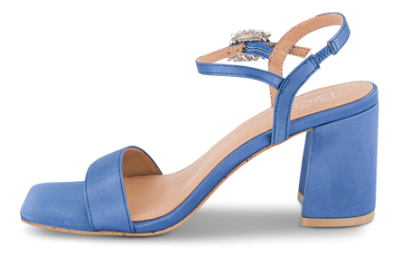 B&CO Damesandal med hæl Blå 4214101650