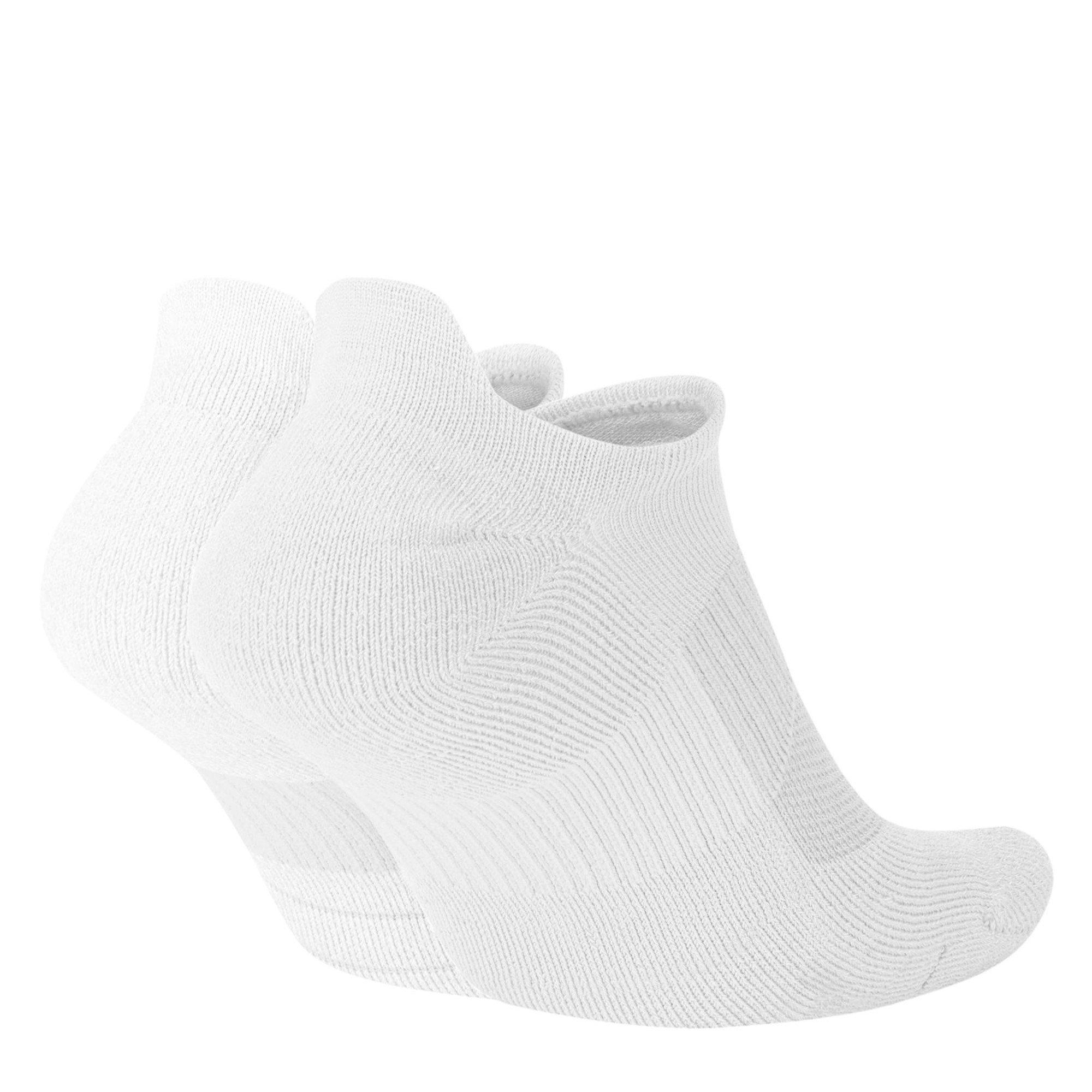 Nike Multiplier Running No Show Socks (2 Pairs)