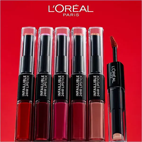 Batom Duo L'Oréal Paris Infallible 24h nº 701 Captivated By Car 5,6ml