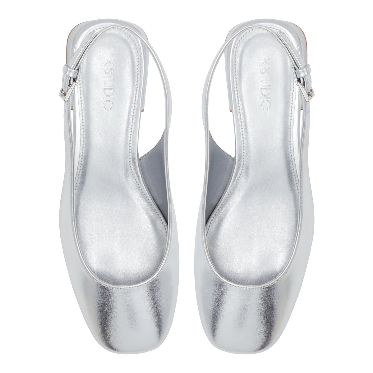 K STUDIO-Frerisien-Talons/Escarpins - Talon bloc - Argent