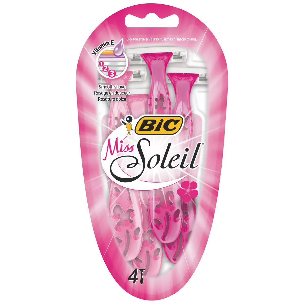BIC Shaver Miss Soleil Engangs skraber - 4 stk.