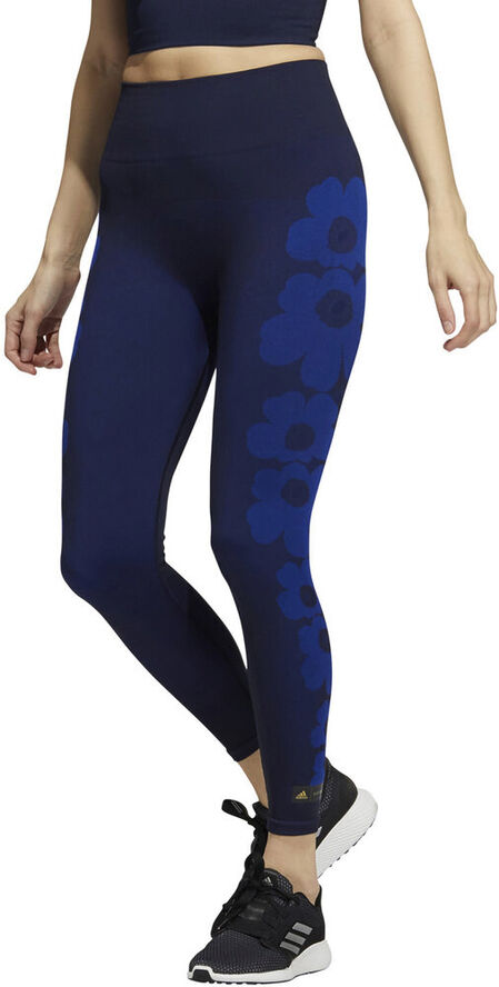 adidas Marimekko Aeroknit 7/8 tights Blå